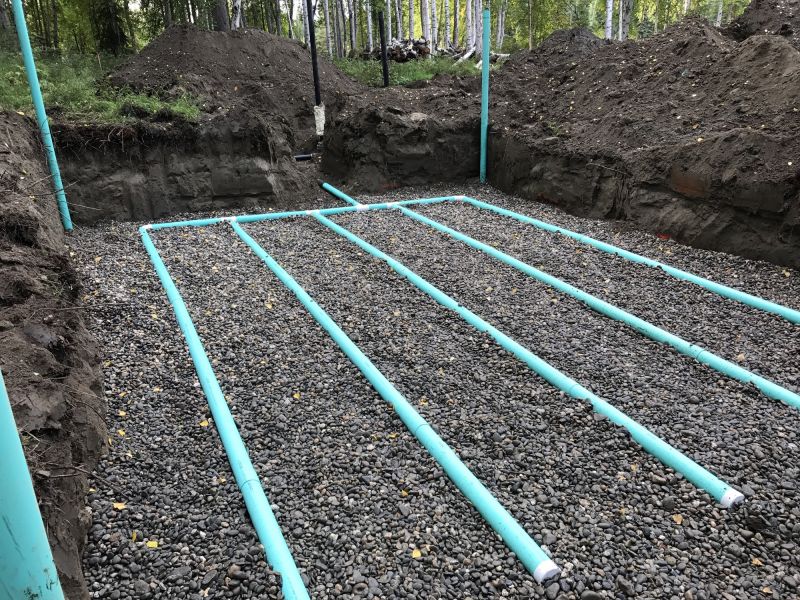 Leach Drain Installation