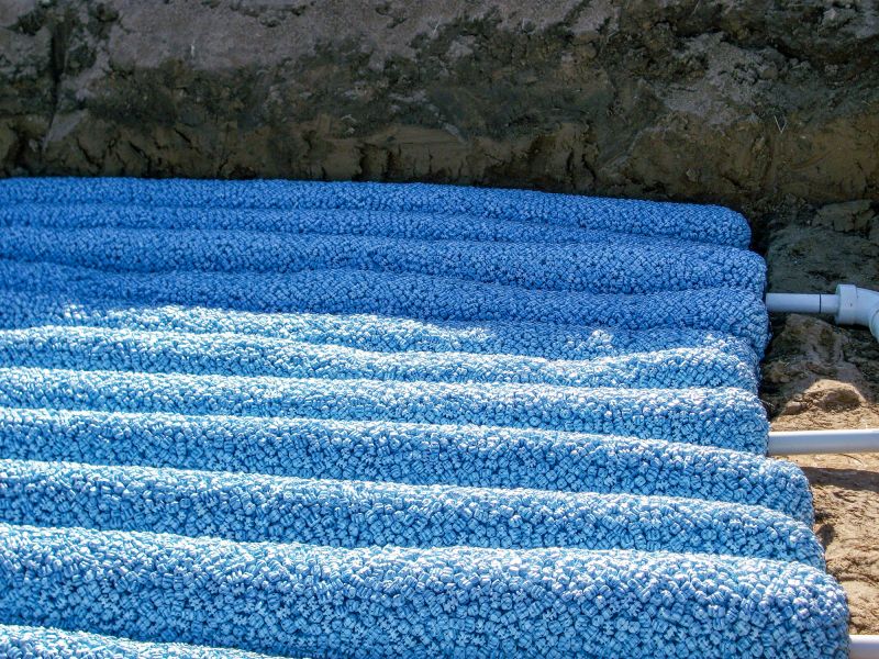 Leach Drain Installation