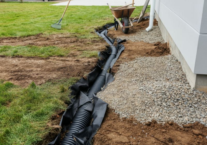 Leach Drain Installation