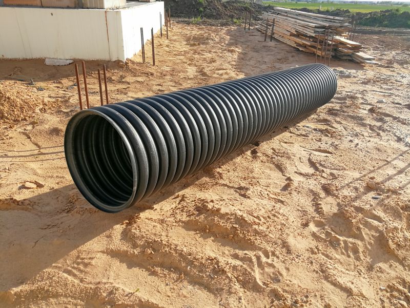 Perforated Pipe Laying